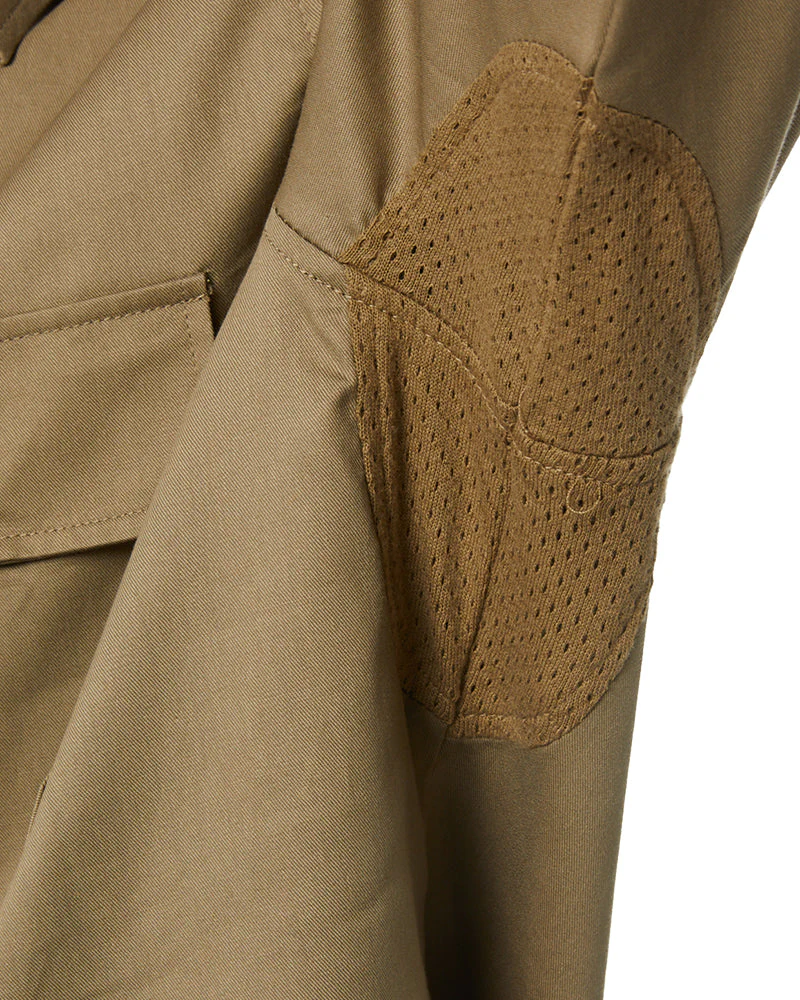 Cool-Breeze Work Shirt- Long Sleeve - Khaki
