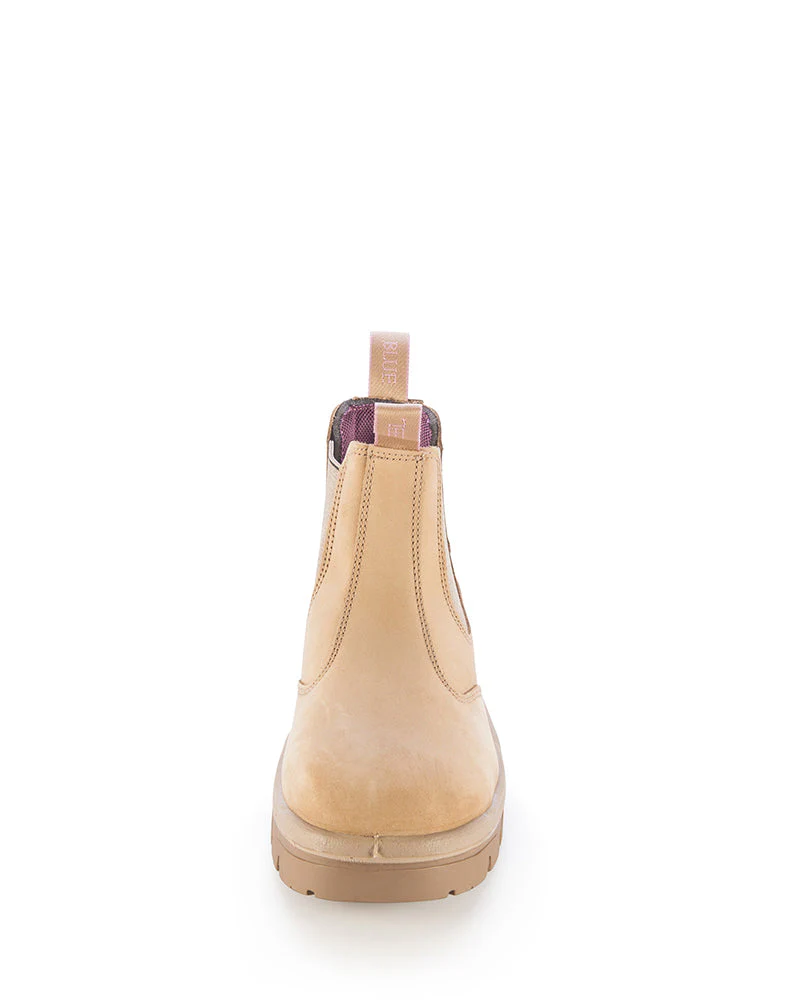 Ladies Hobart Elastic Sided Boot - Sand