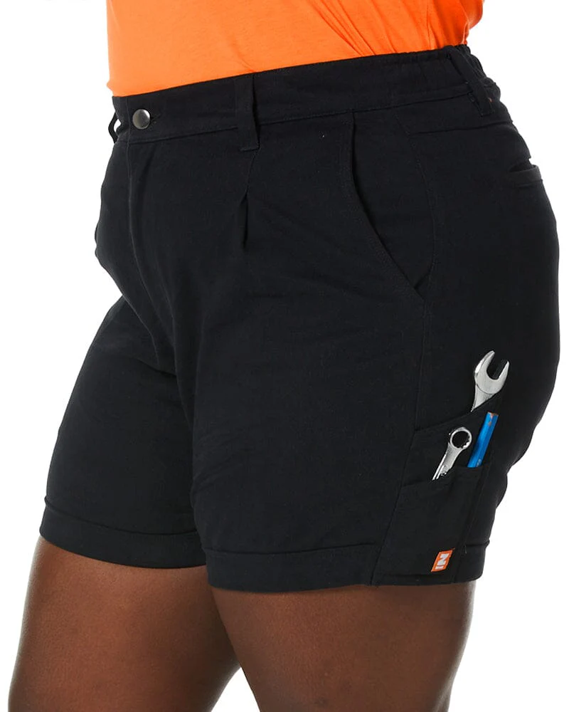 The Workz Womens Short - Black