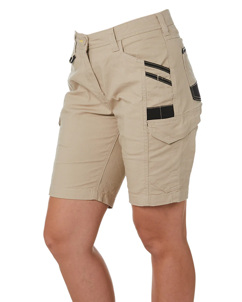 Womens Flex and Move Cargo Short - Stone
