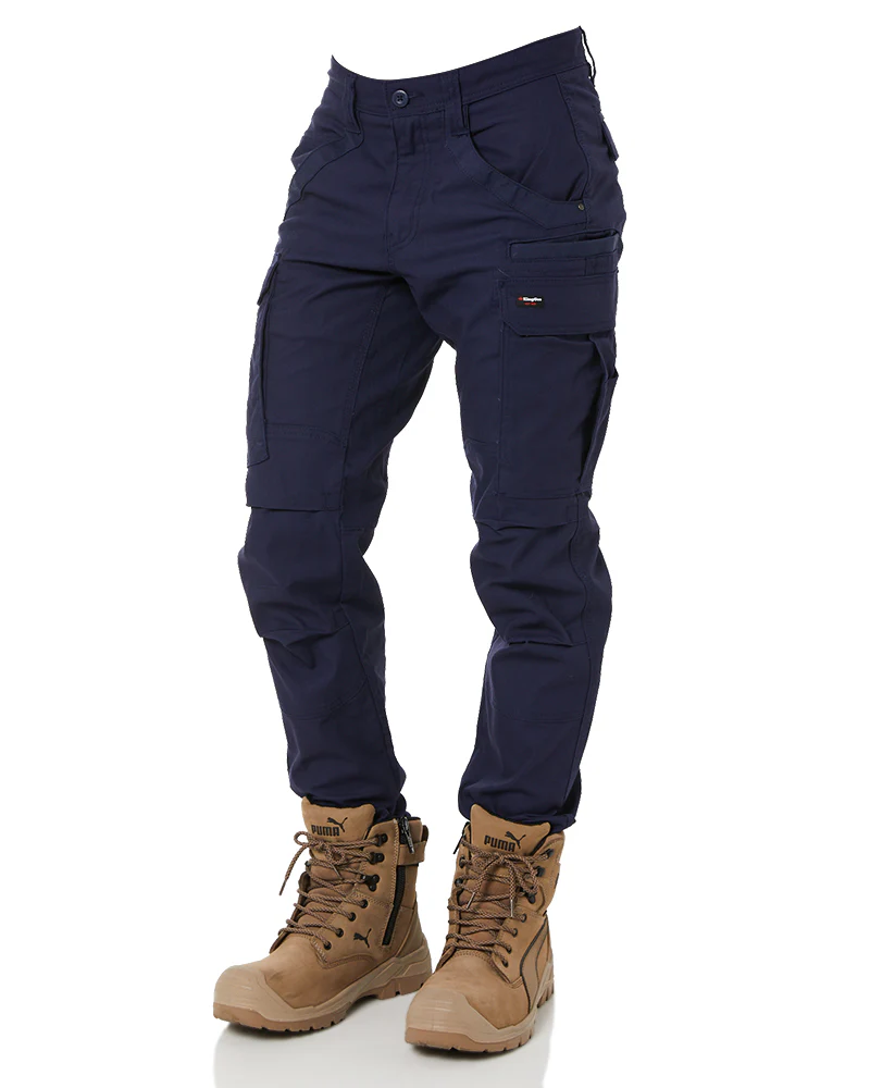 Tradies Stretch Cargo Pant - Navy
