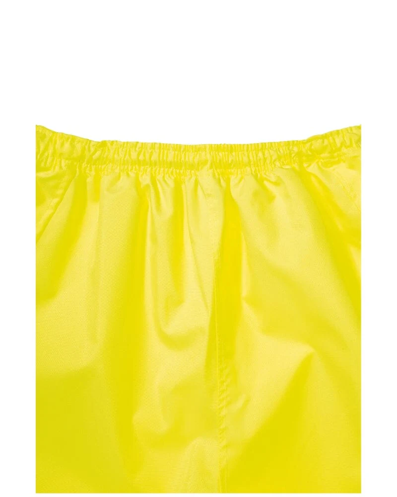 Taped Two Tone Hi Vis Rain Shell Pant - Yellow/Navy