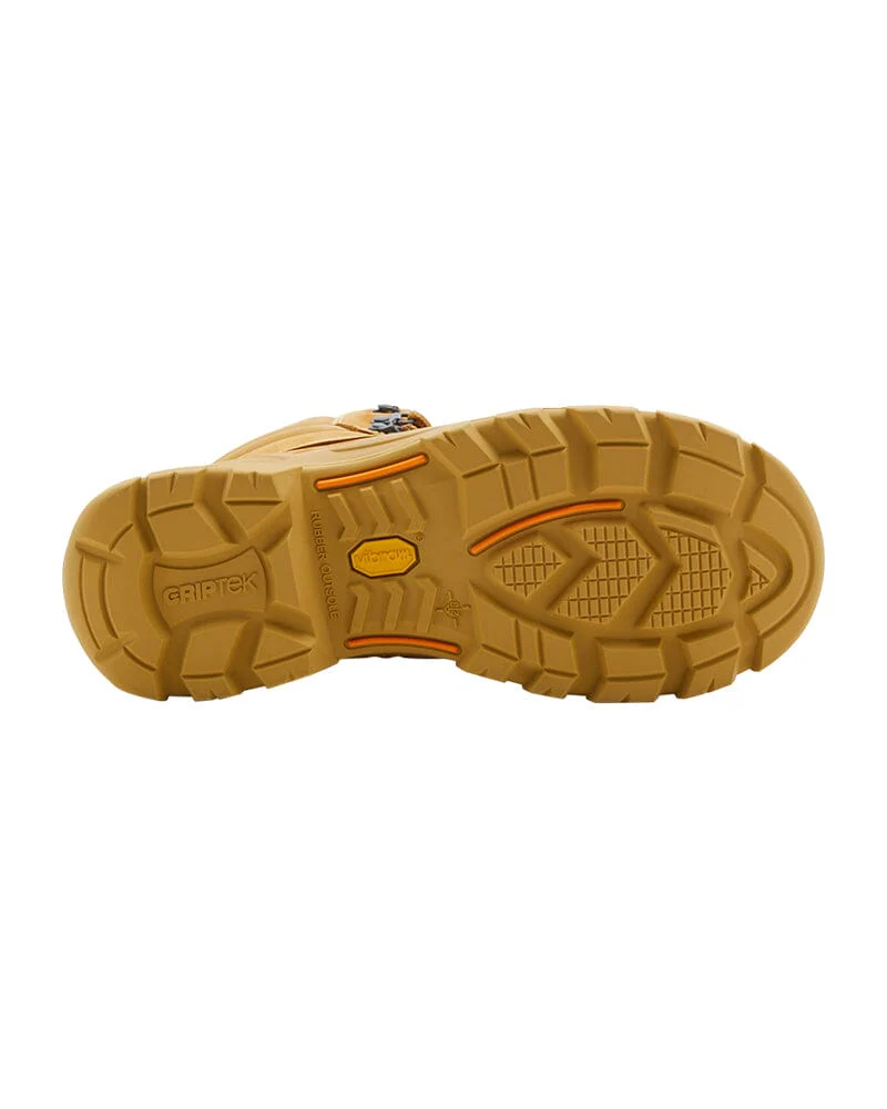 RotoFlex 9090 Zip Side Safety Boot - Wheat