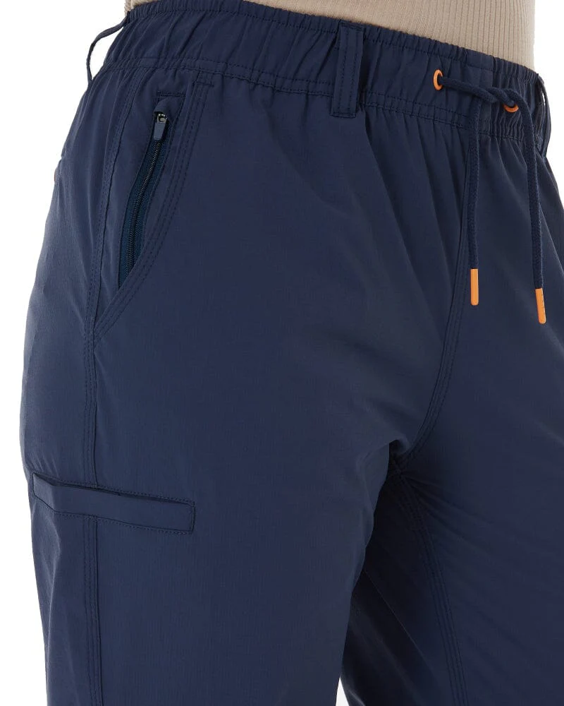Womens Z-Lite Comfort Taped Pant - Navy