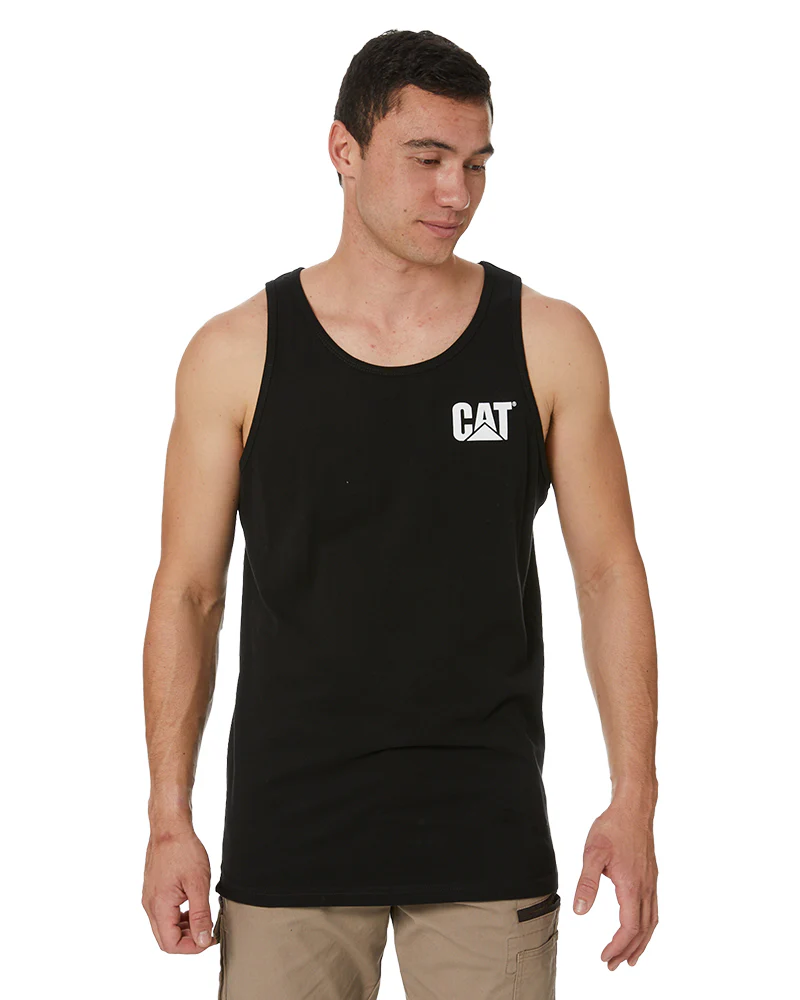 Trademark Singlet - Black