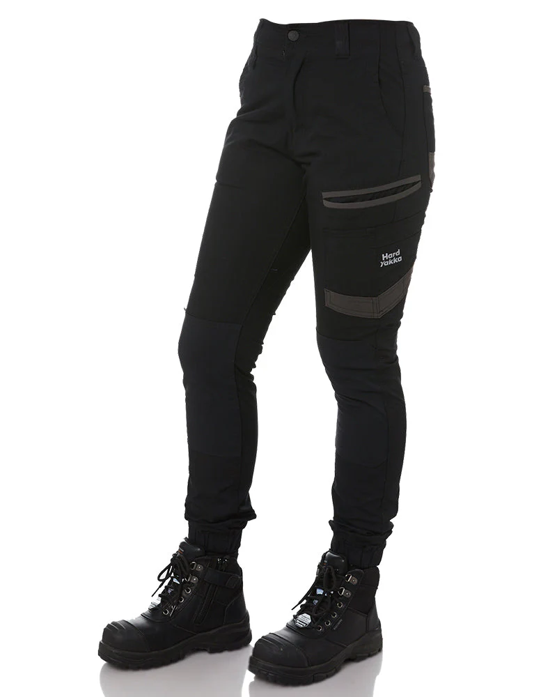 Womens Raptor Cuff Pant - Black