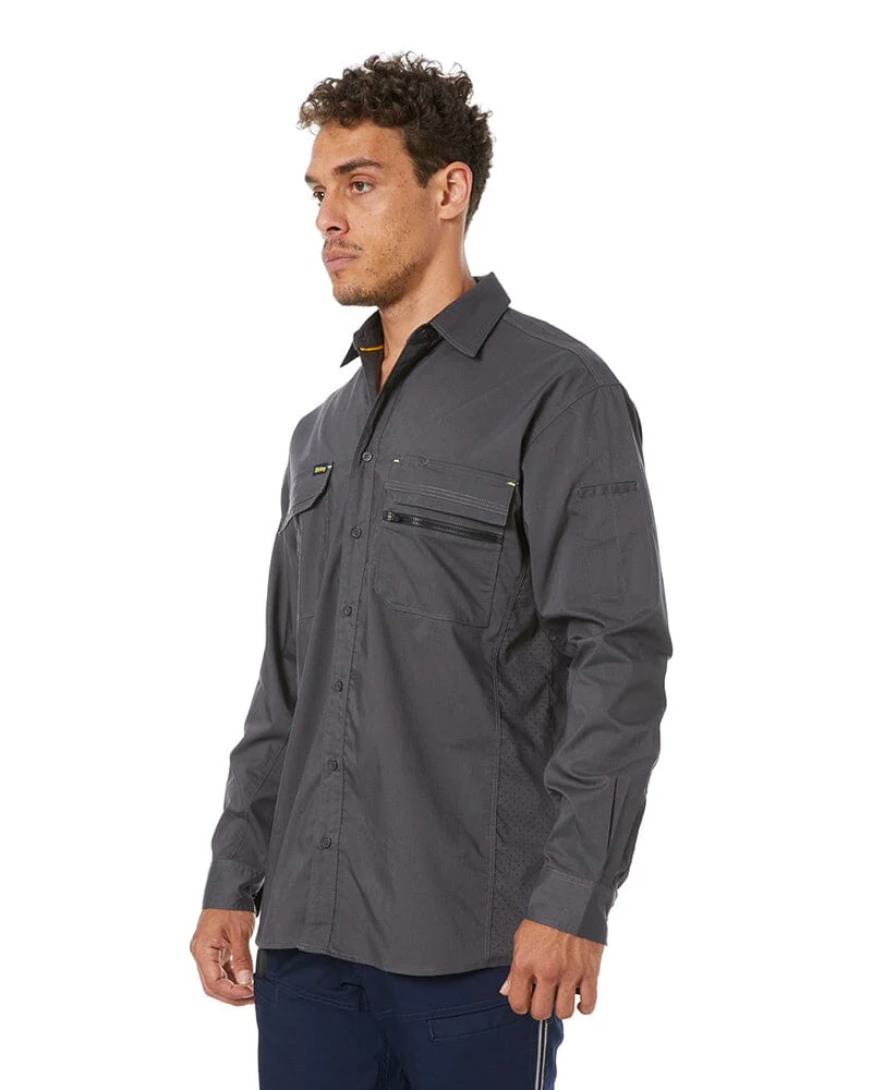X Airflow Stretch Ripstop Shirt - Charcoal