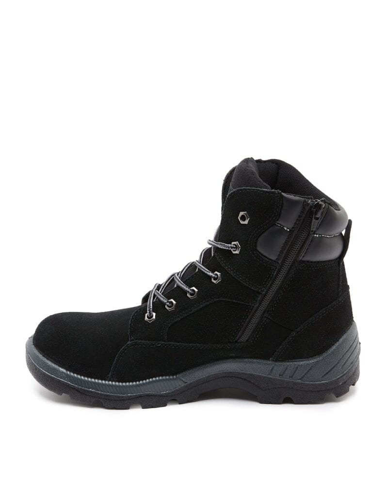 Girder Zip Safety Boot - Black