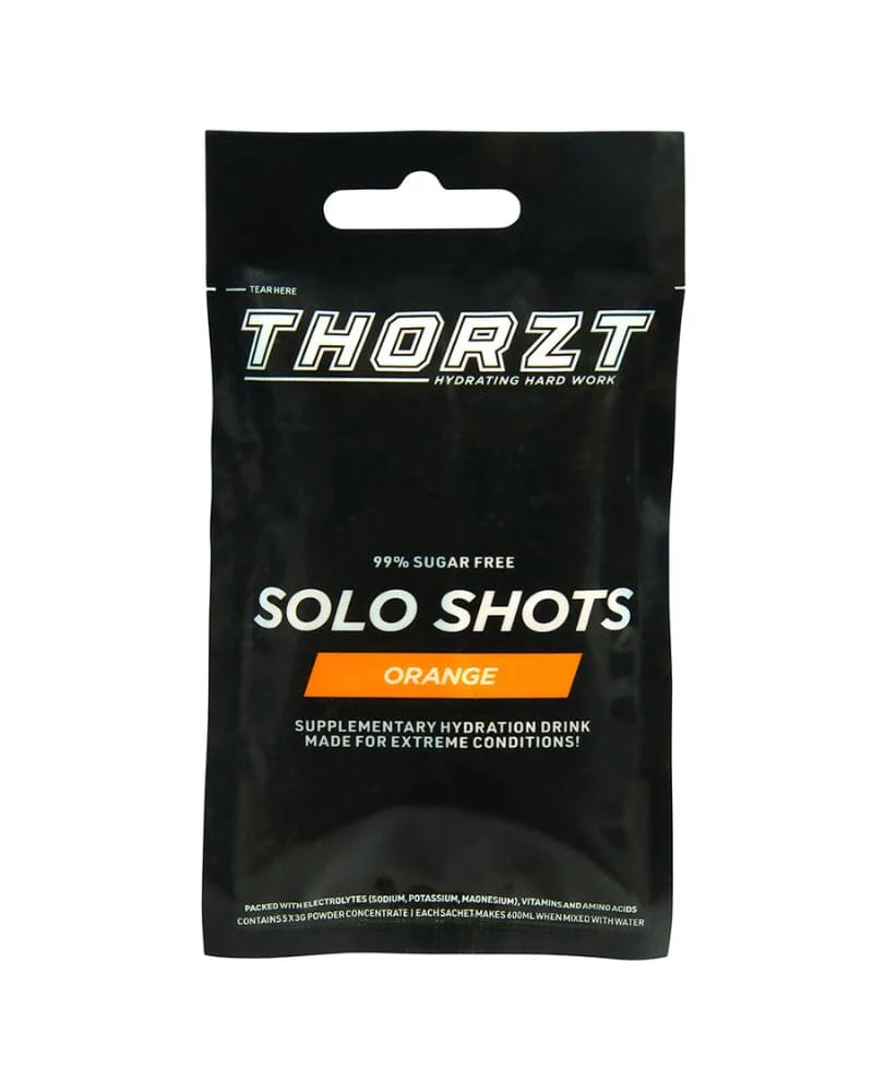 5 Pack Sugar Free Solo Shots - Orange