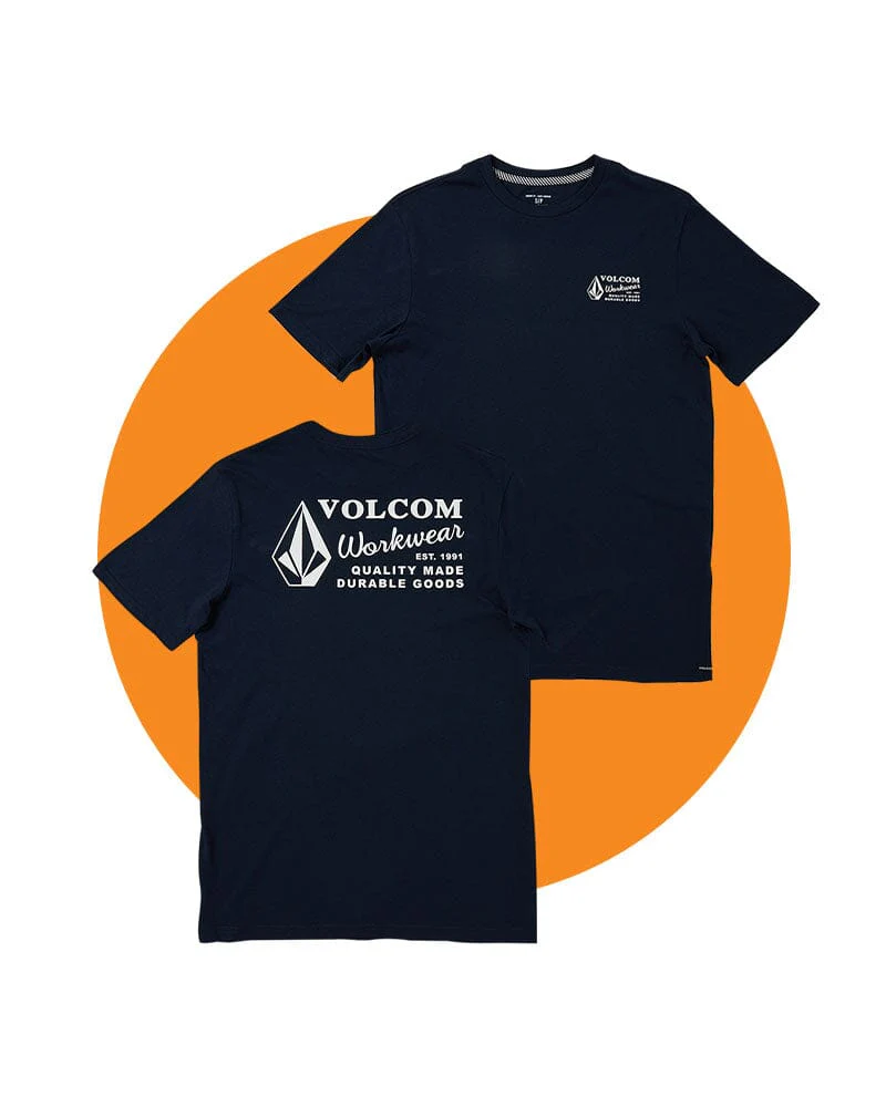 Tradies VWW SS Tee Twin Value Pack - Navy