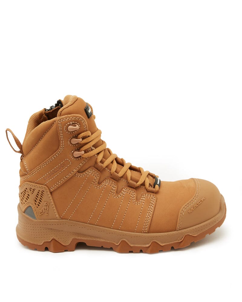 Octane 2.0 Zip Side Safety Boot - Honey