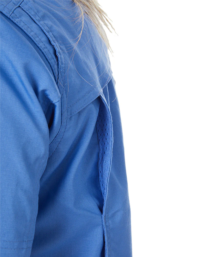 Womens X Airflow Ripstop SS Shirt - Blue