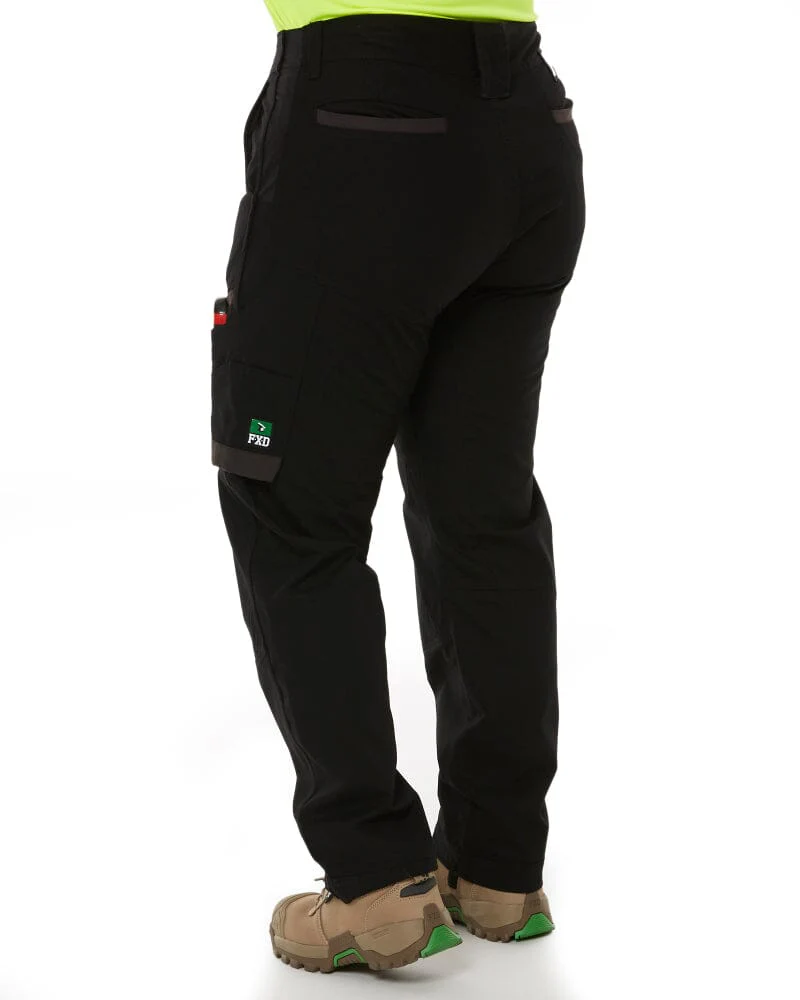 WP-7W Womens Stretch Ripstop Work Pant - Black