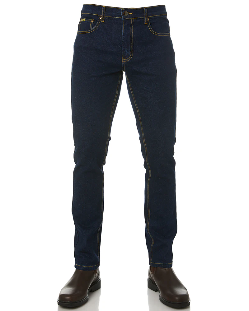 Rough Rider Stretch Denim Jeans - Denim