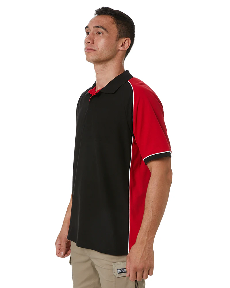 Nitro Polo - Black/Red/White