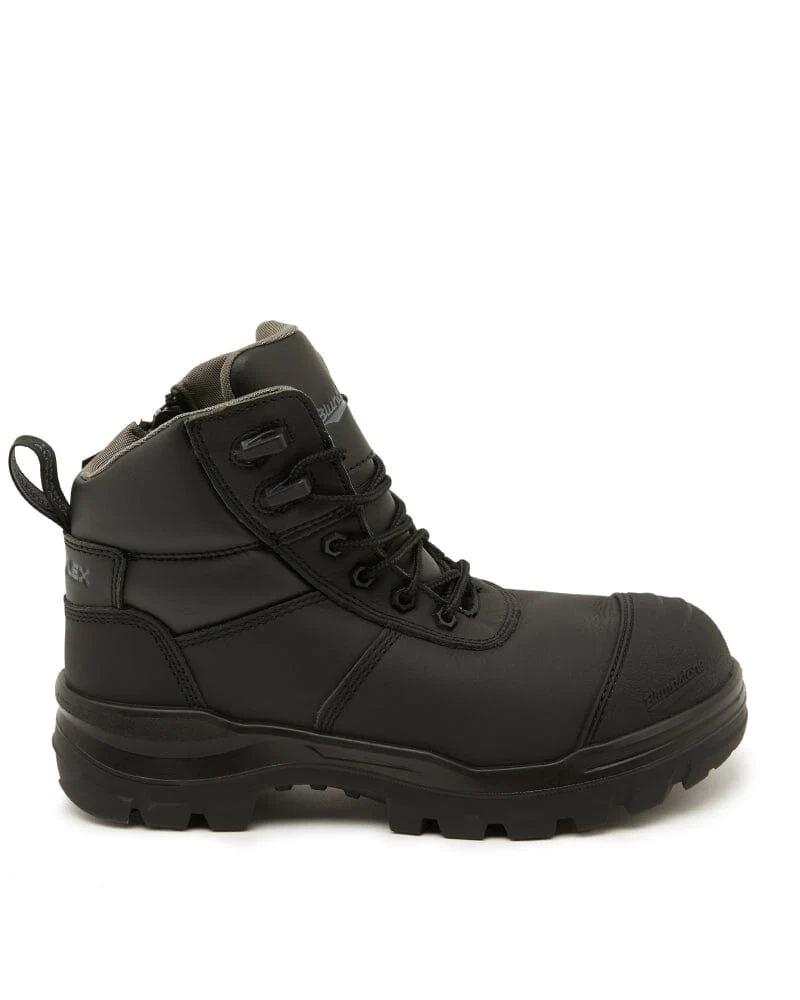 Rotoflex 8551 Zip Sided Safety Boot - Black