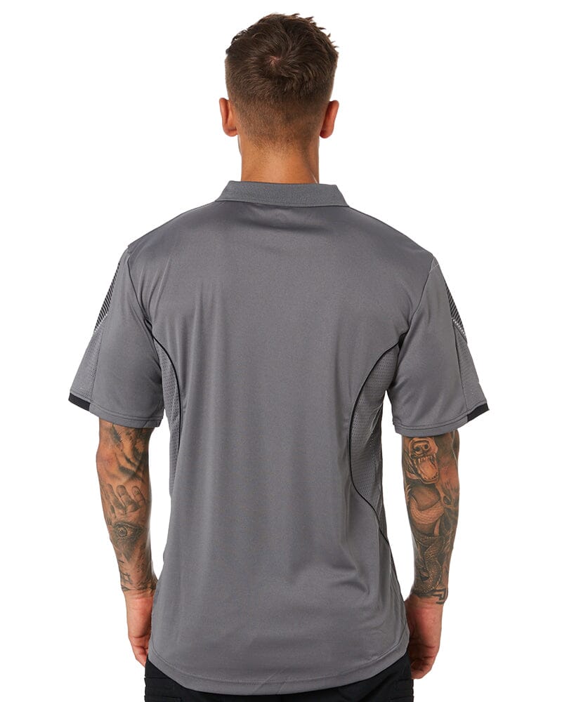 Tradies Razor Polo Value Pack - Ash/Black