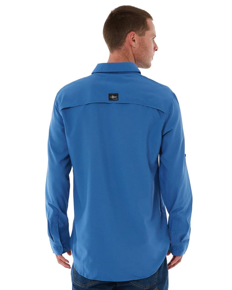 Outdoor Long Sleeve Shirt - Blue