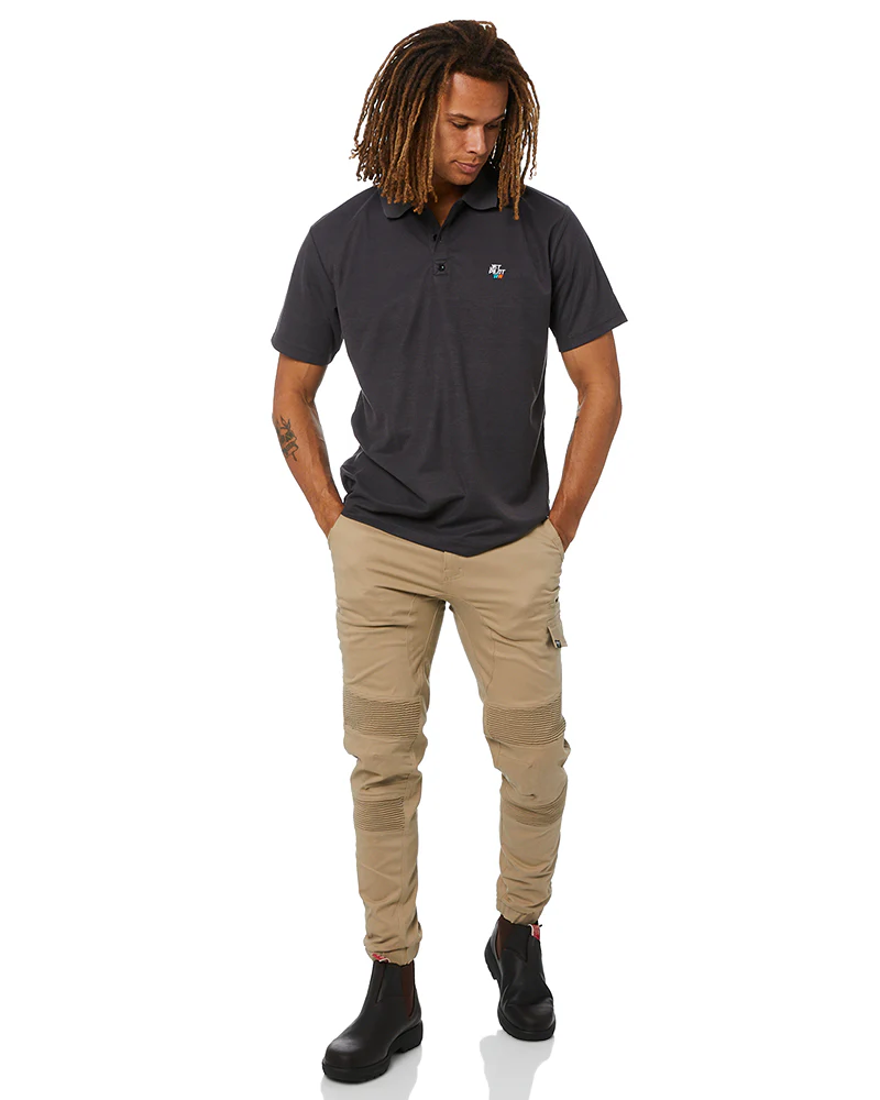 Corrugated Stretch Pant - Khaki