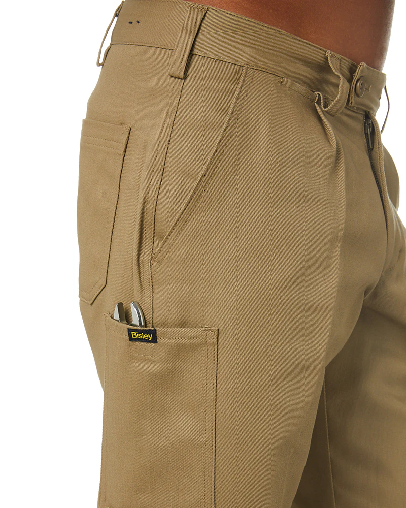 Original Cotton Drill Work Pants - Khaki