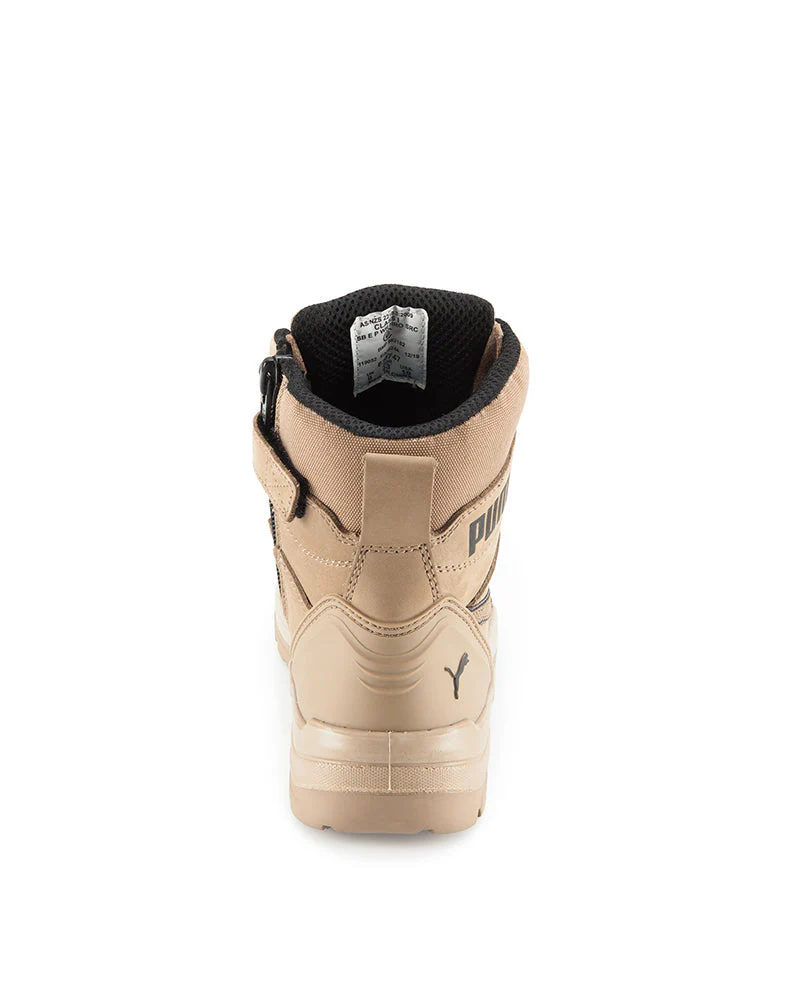 Ladies Conquest Waterproof Safety Boot - Stone