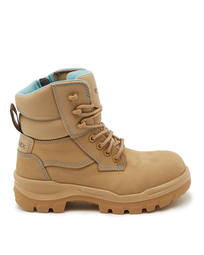 Womens Rotoflex 8864 Zip Sided Safety Boot - Sand