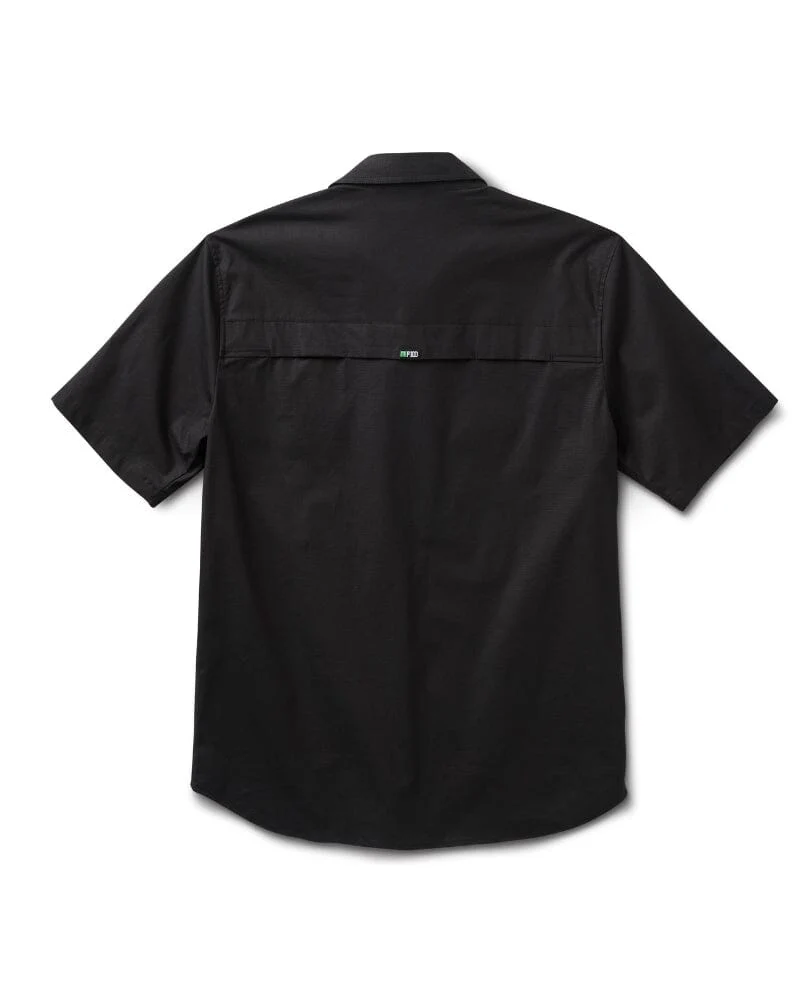SSH-3 Vented Tech Short Sleeve Shirt - Black