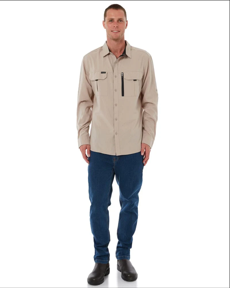 Outdoor Long Sleeve Shirt - Sand