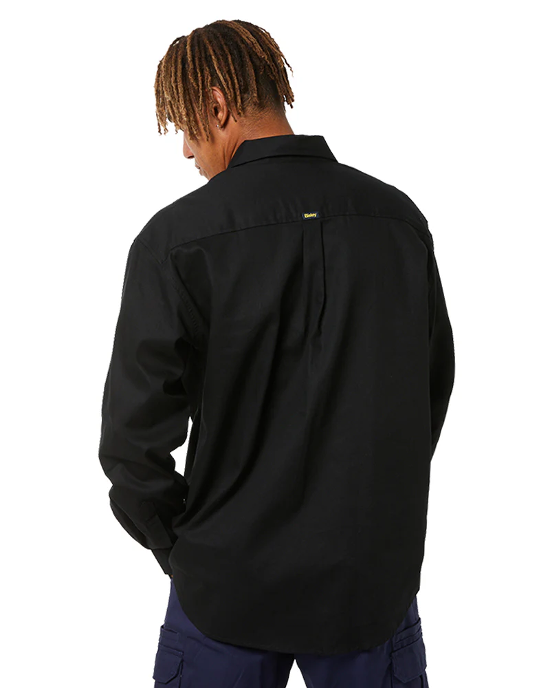 Original Cotton Drill LS Shirt - Black