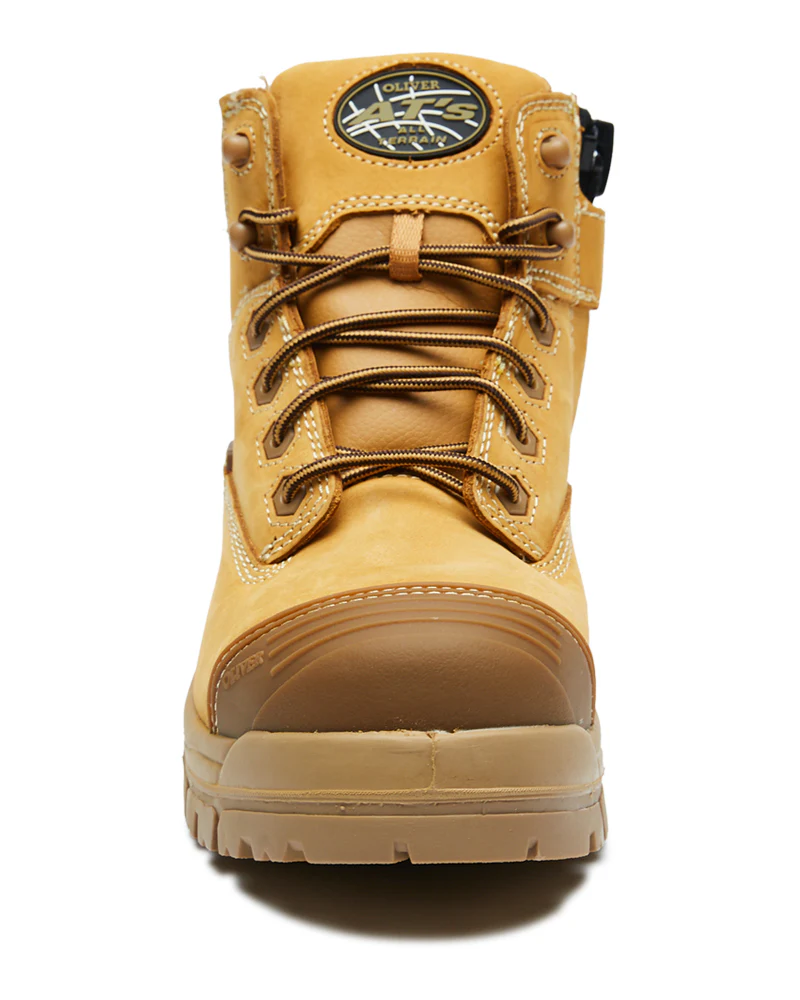 AT 45-630Z Hiker Safety Boot with Zip - Wheat