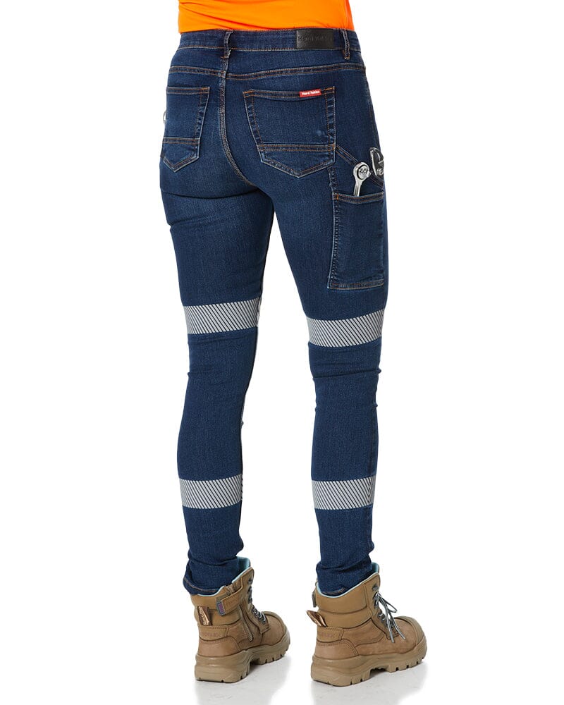 Womens Taped Jegging - Indigo