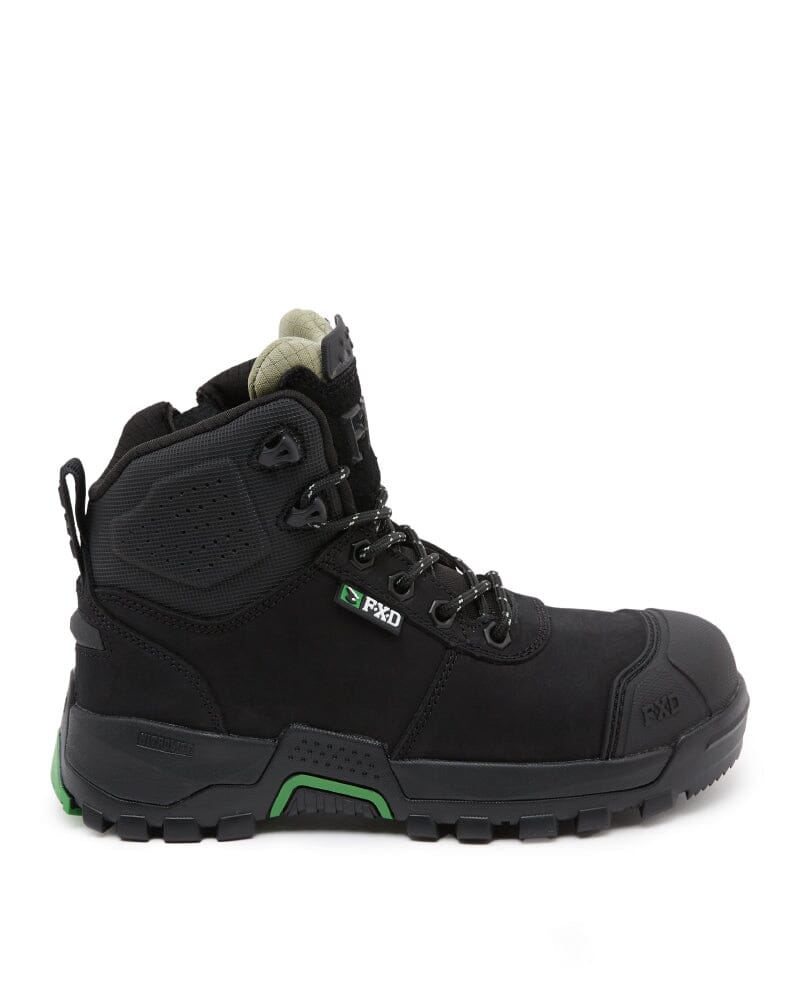 Womens WB-2W Nitrolite Mid Cut Work Boot - Black/Sage