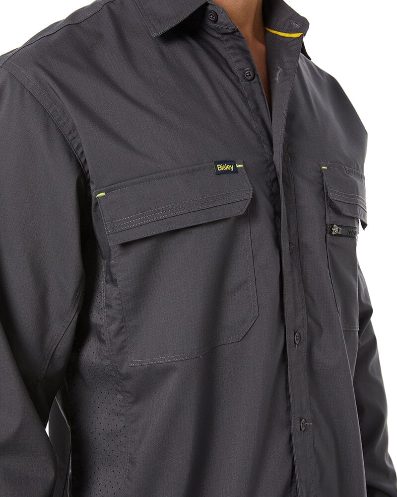 X Airflow Stretch Ripstop Shirt - Charcoal