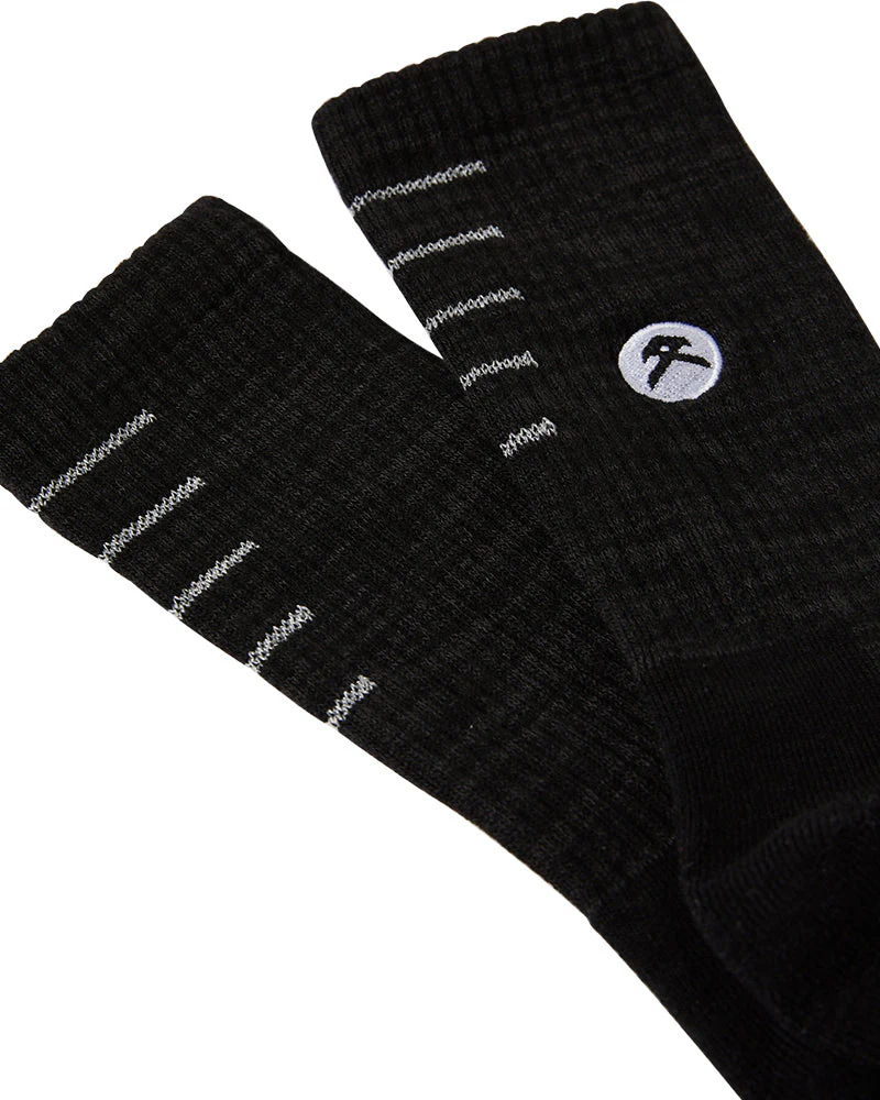 Bamboo Performance Socks 2 Pack - Black