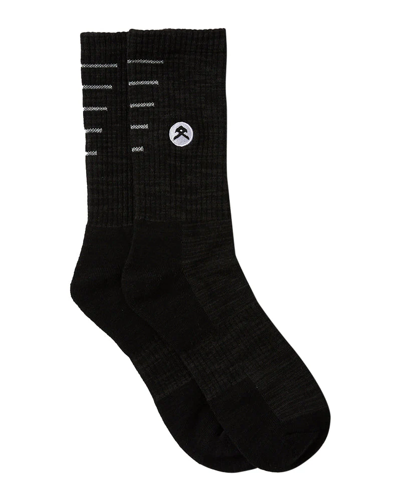 Bamboo Performance Socks 2 Pack - Black