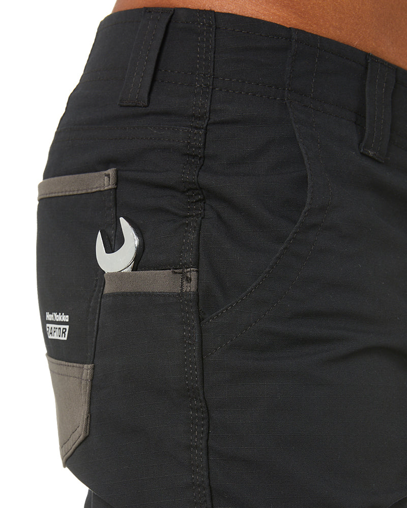 Raptor Active Short Shorts - Black
