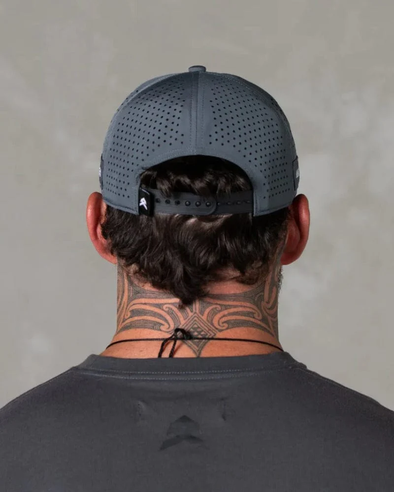 A Frame Performance Washable Hat - Grey