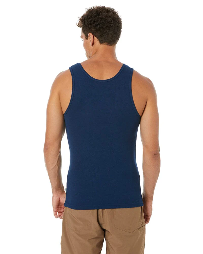 Bamboo Singlet - Navy