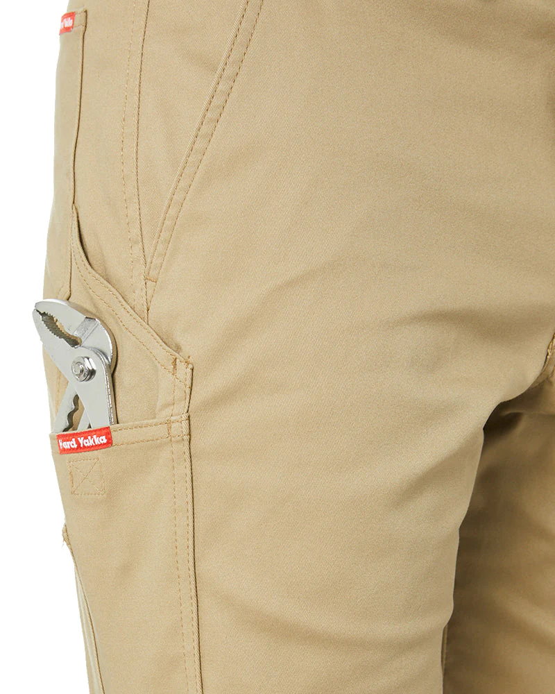 Basic Stretch Short - Khaki