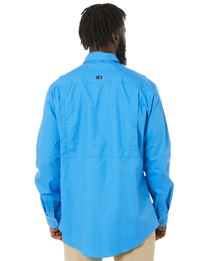 RMX Flexible Fit Utility LS Shirt - Light Blue