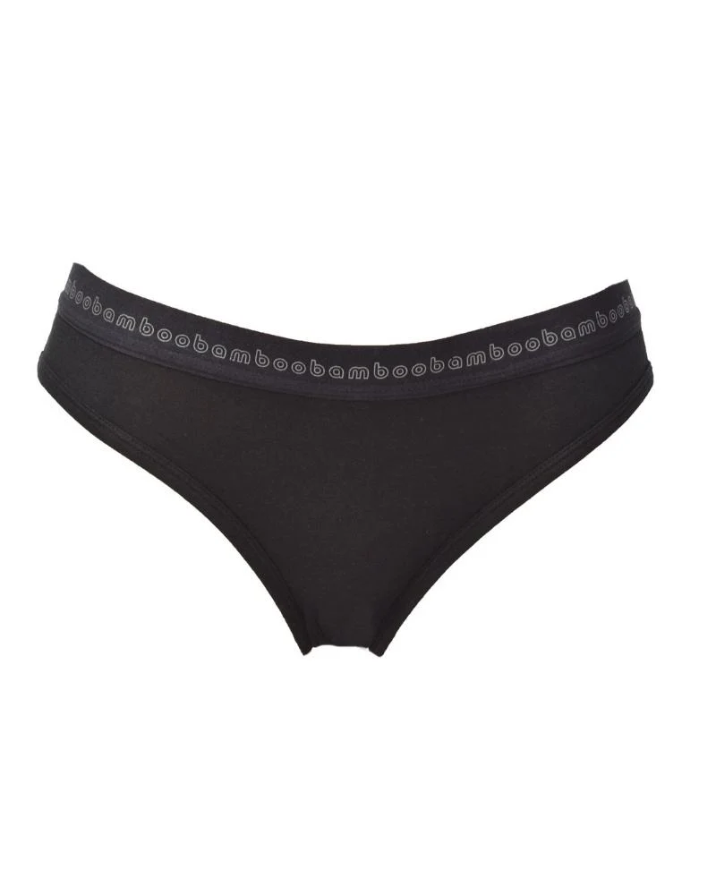 Womens Bamboo Bikini Brief - Black