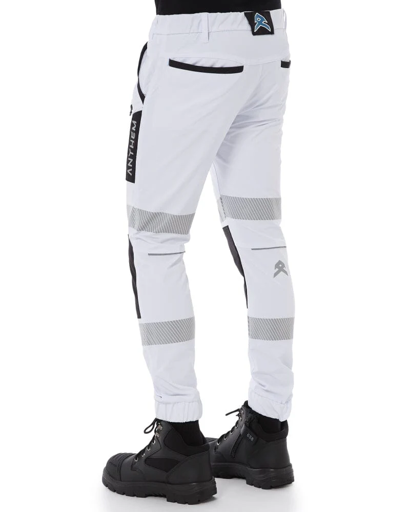 Taped Triumph Pant - White