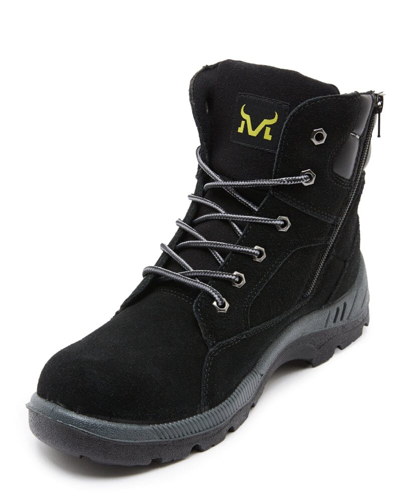 Girder Zip Safety Boot - Black