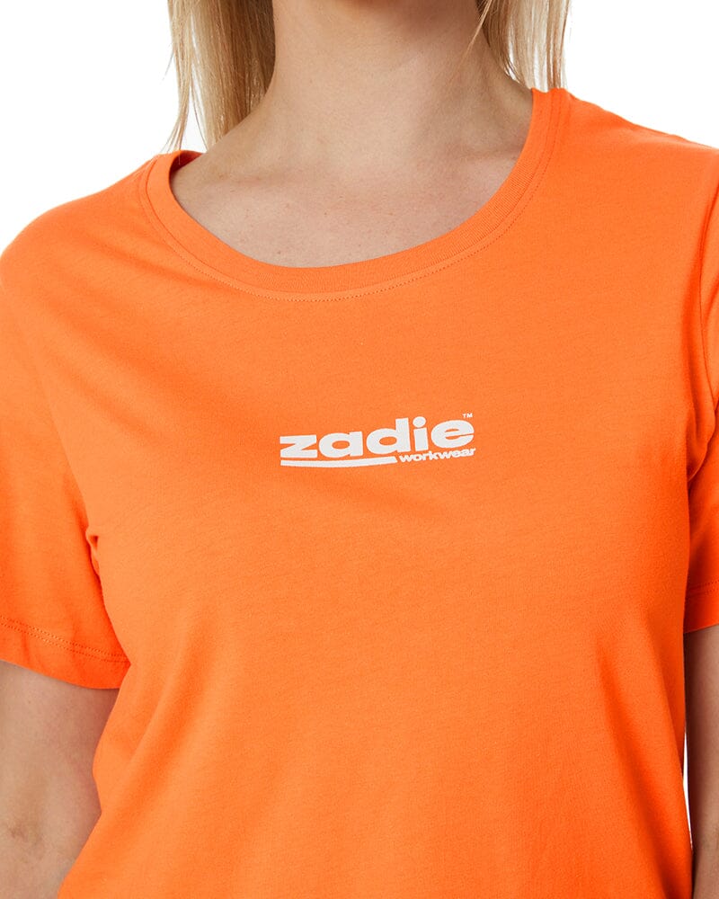 Unstoppable Womens Tee - Orange