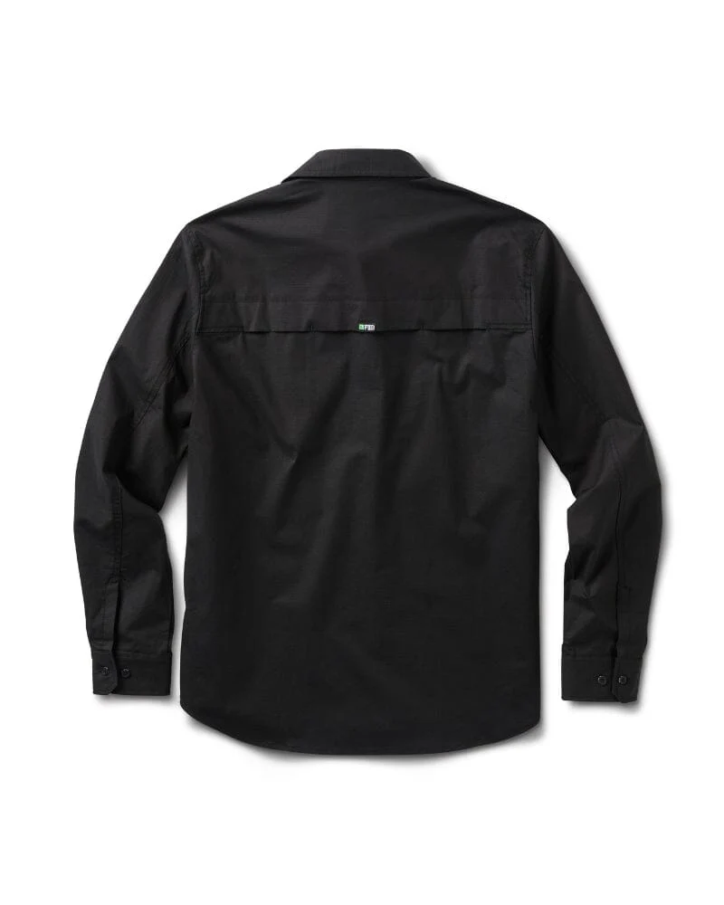LSH-3 Vented Tech Long Sleeve Shirt - Black