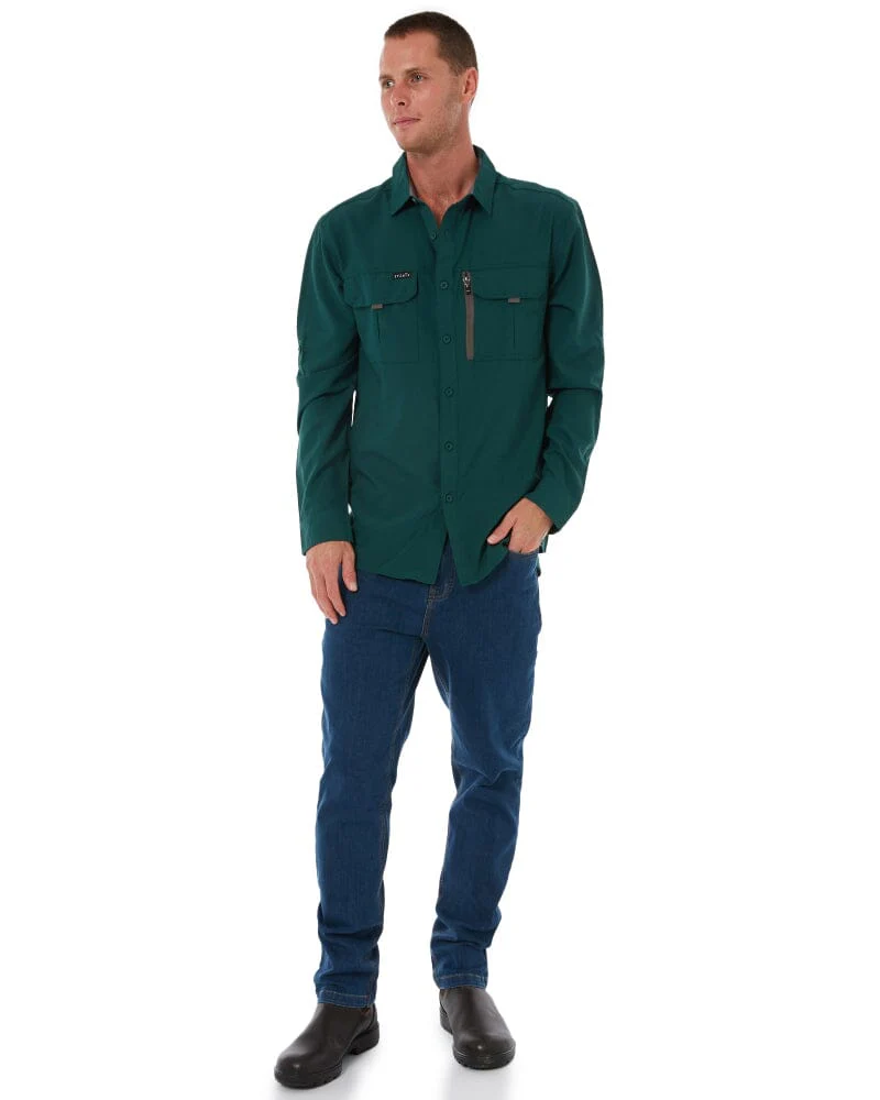 Outdoor Long Sleeve Shirt - Green