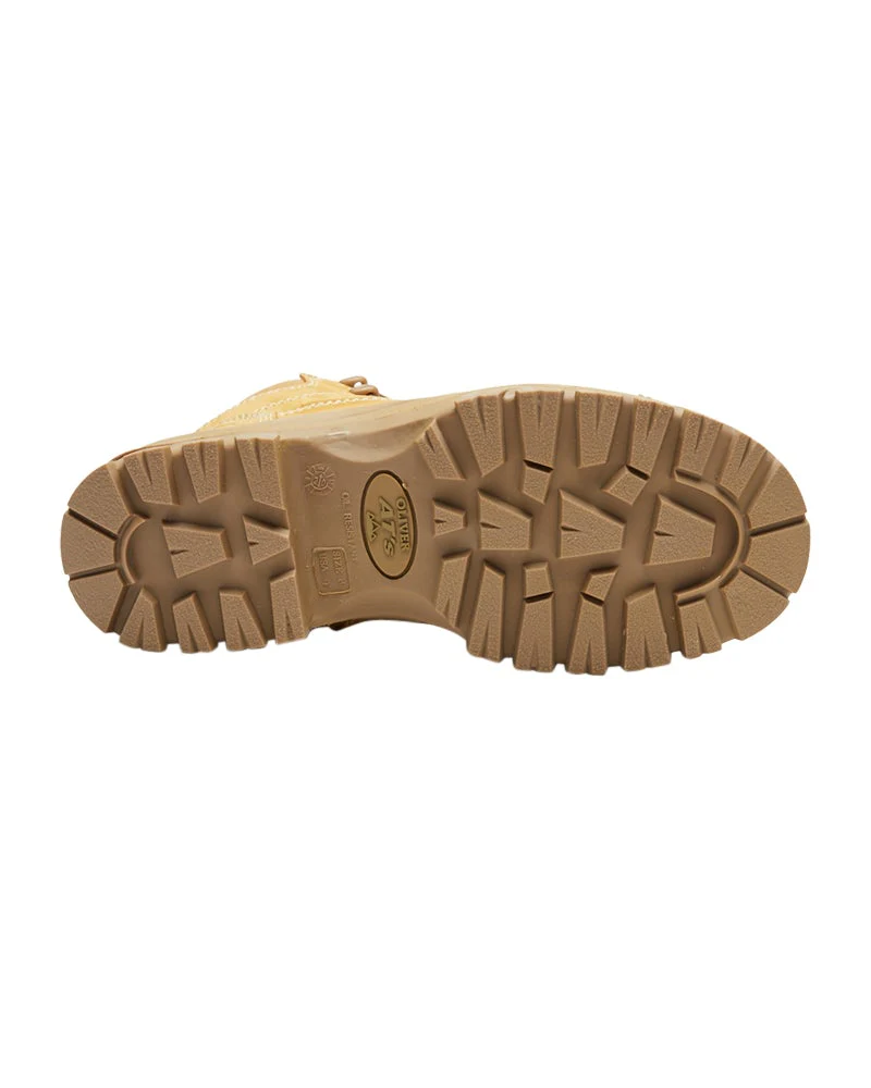 AT 45-630Z Hiker Safety Boot with Zip - Wheat