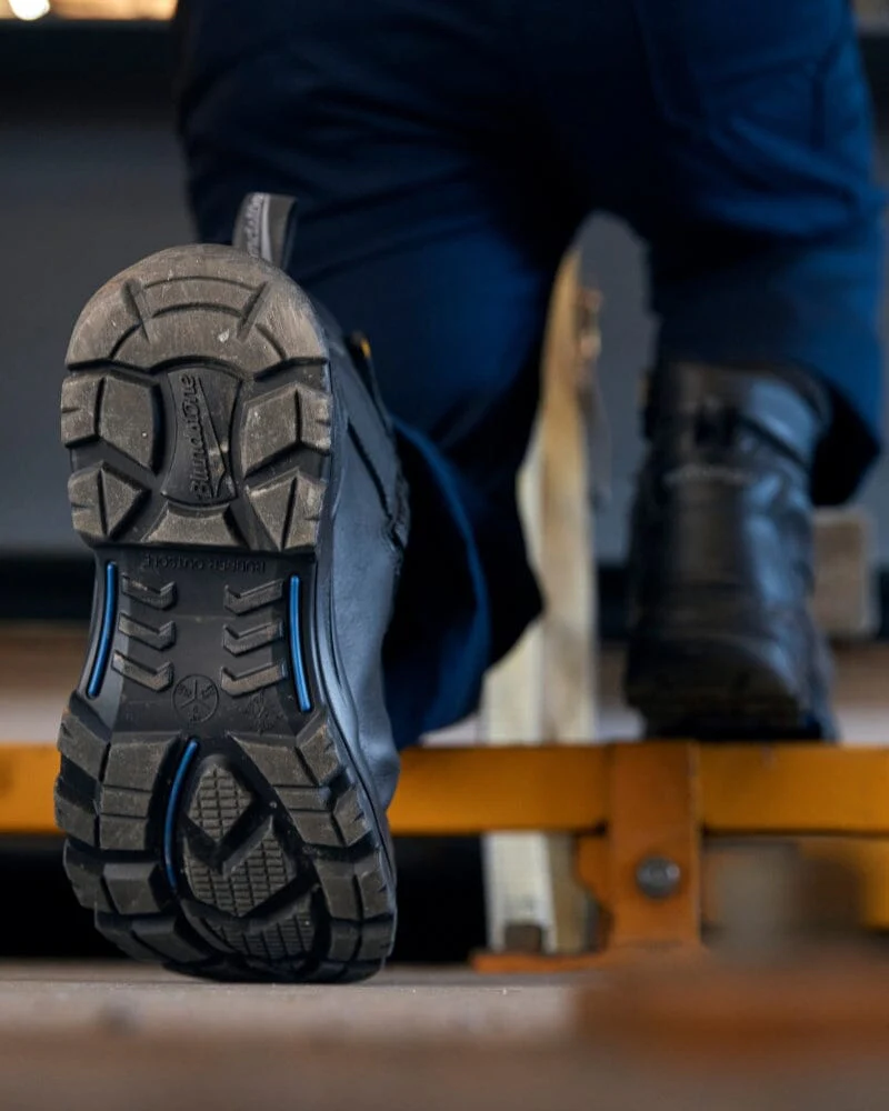 Rotoflex 9161 Chemical Resistant Zip Side Safety Boot - Black