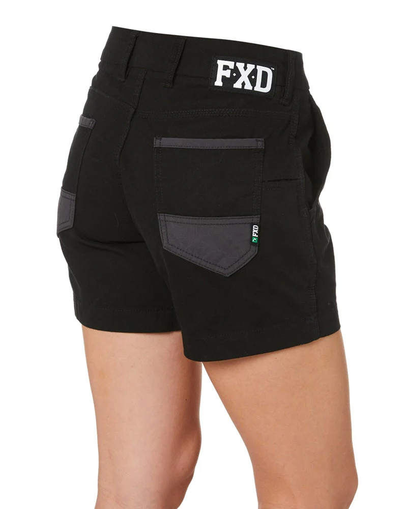 WS-2W Ladies Lightweight Work Shorts - Black