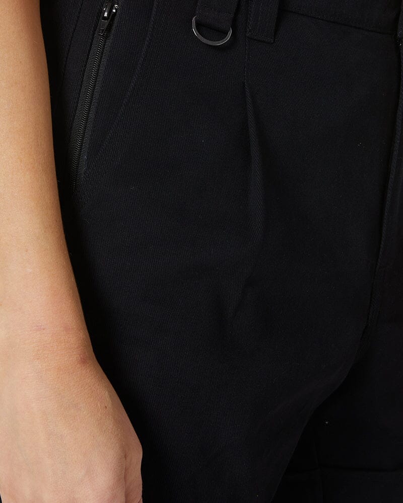 The Workz Womens Short - Black